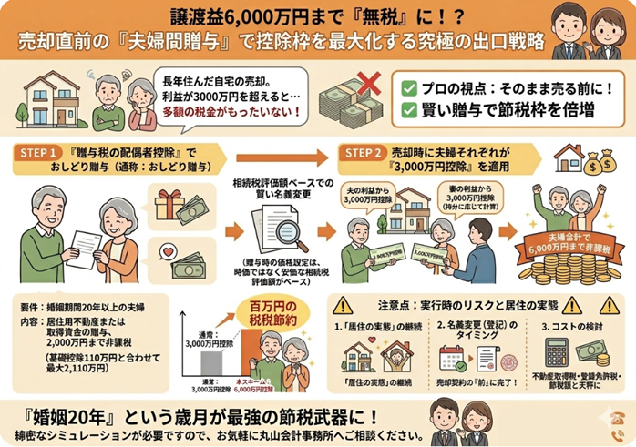 居住用財産の特別控除を賢く使う方法