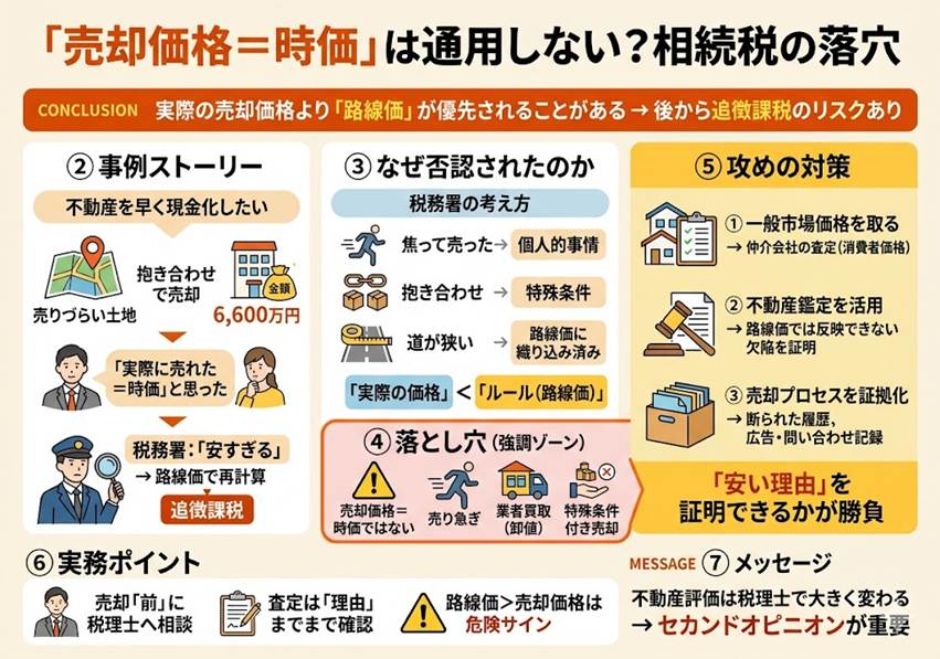 【実録】「実際に売れた金額」で申告して、なぜ税務署に否認されたのか？〜不動産売却の盲点と丸山流の対策〜