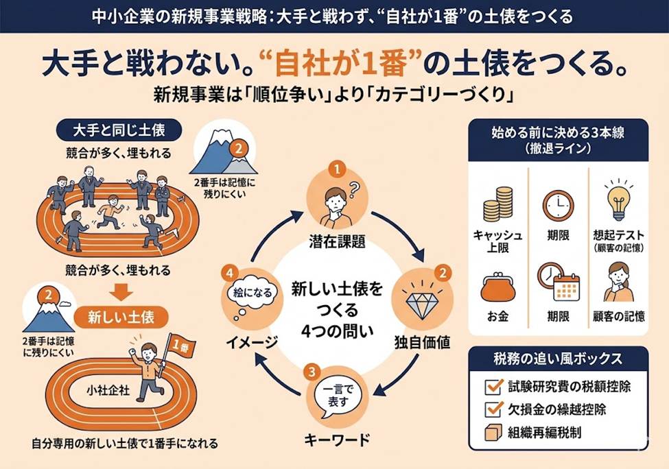 「◯◯と言えば、うちの会社」を中小企業が作れるか-カテゴリー戦略という土俵づくり