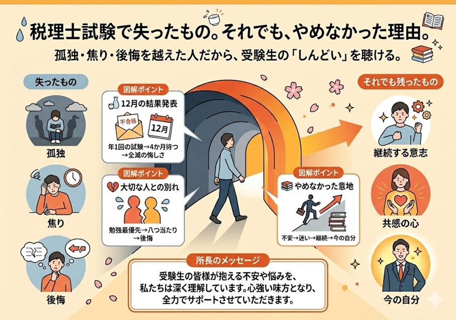 年末の酒、別れた恋人――税理士試験で、私が失ったもの