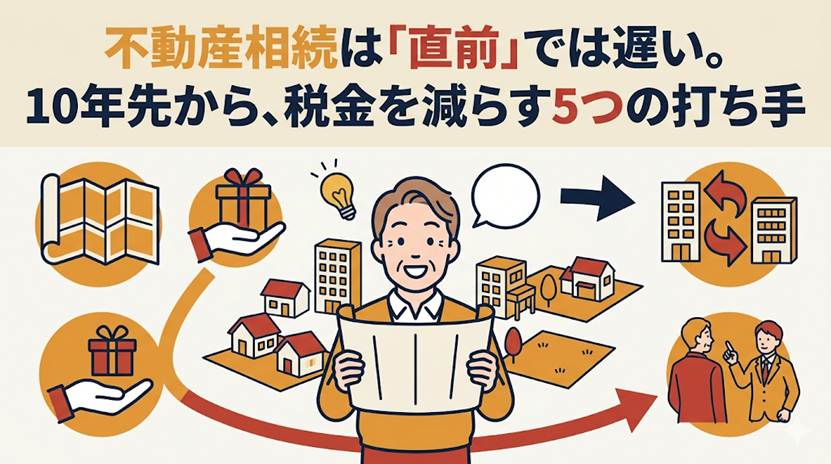 不動産で攻める相続・贈与の総合戦略 オーナーに効く5本柱