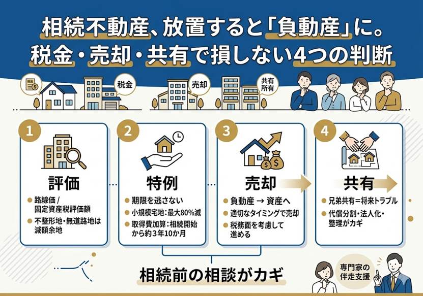 相続した不動産の税務Q&A 知らないと損する5論点