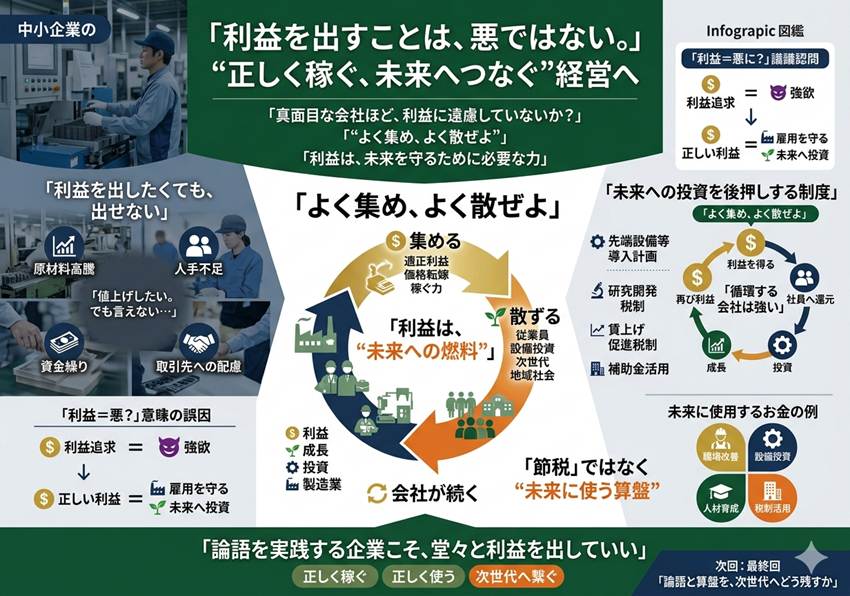 【第5回】堂々と稼ぎ、未来へ活かす。「論語」が教える本当のお金の集め方・散じ方