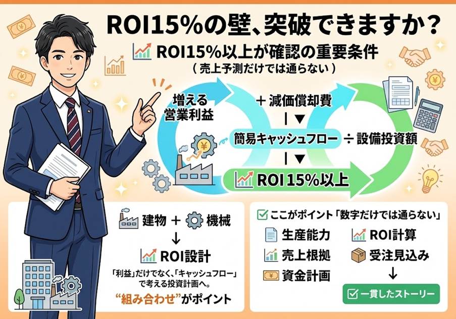 年平均ROI「15%以上」の壁をどう超える？計算ロジックと、建物を組み込む財務のカラクリ